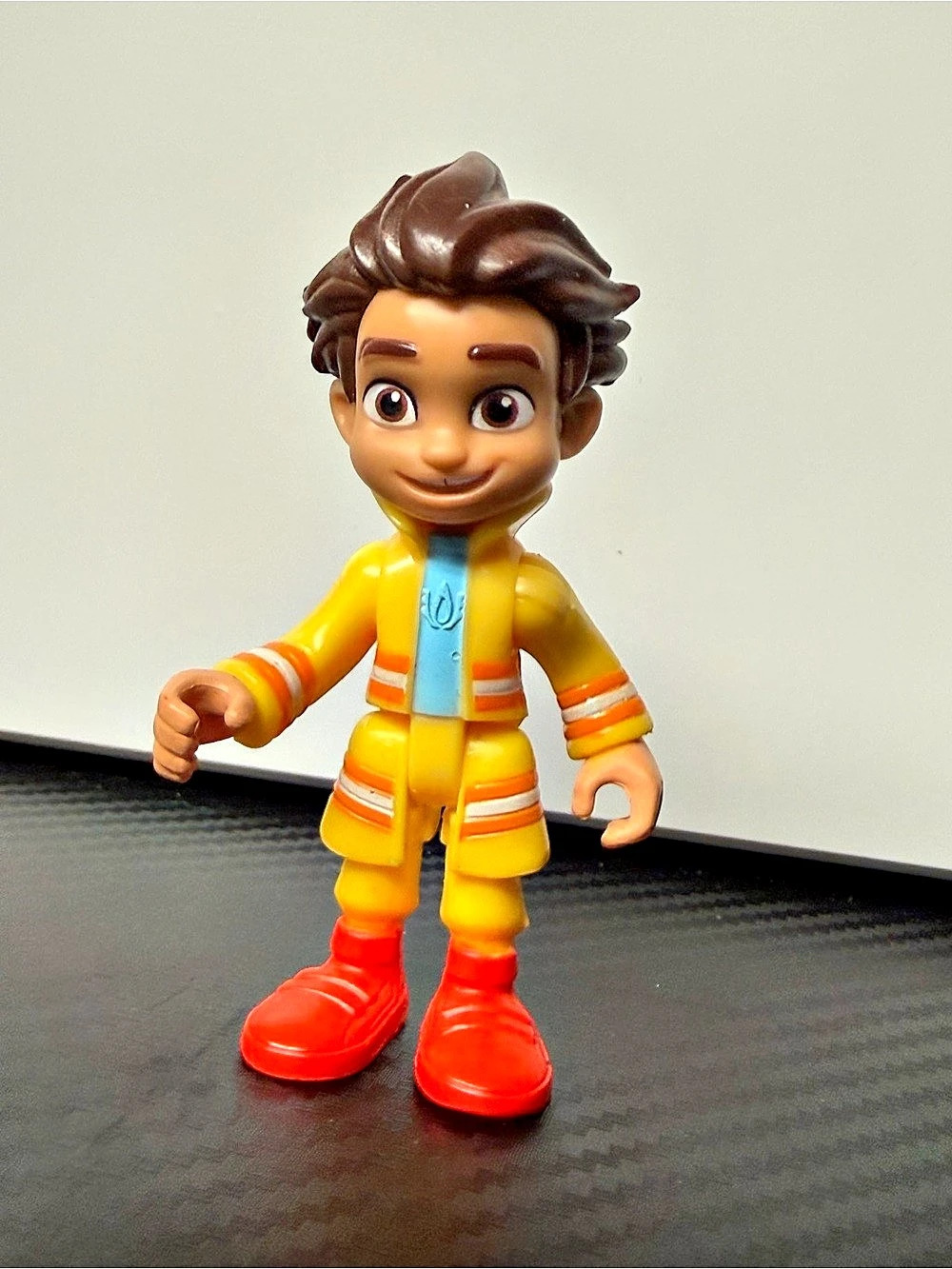 Disney Firebuds Bo Bayani Action Figure Yellow Outfit Spin Master